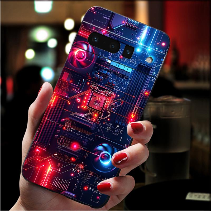 Phone Case For Google Pixel 10 Pro 9 Pro XL 9A 8 7 6 Pro Pixel 8A 7A 6A Pixel 8 7 6 5 circuit board Machine Components Google Pixel 9a
Phone Case For Google Pixel 10 Pro 9 Pro XL 9A 8 7 6 Pro Pixel 8A 7A 6A Pixel 8 7 6 5 circuit board Machine Components Google Pixel 9a