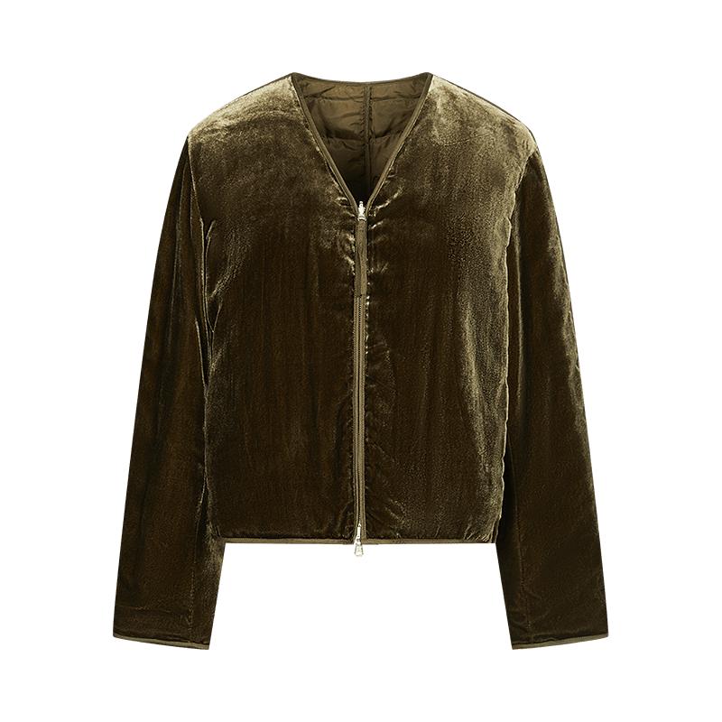 LESS Women s V-Neck Loose Fit Short Down Jacket M
LESS Women s V-Neck Loose Fit Short Down Jacket M