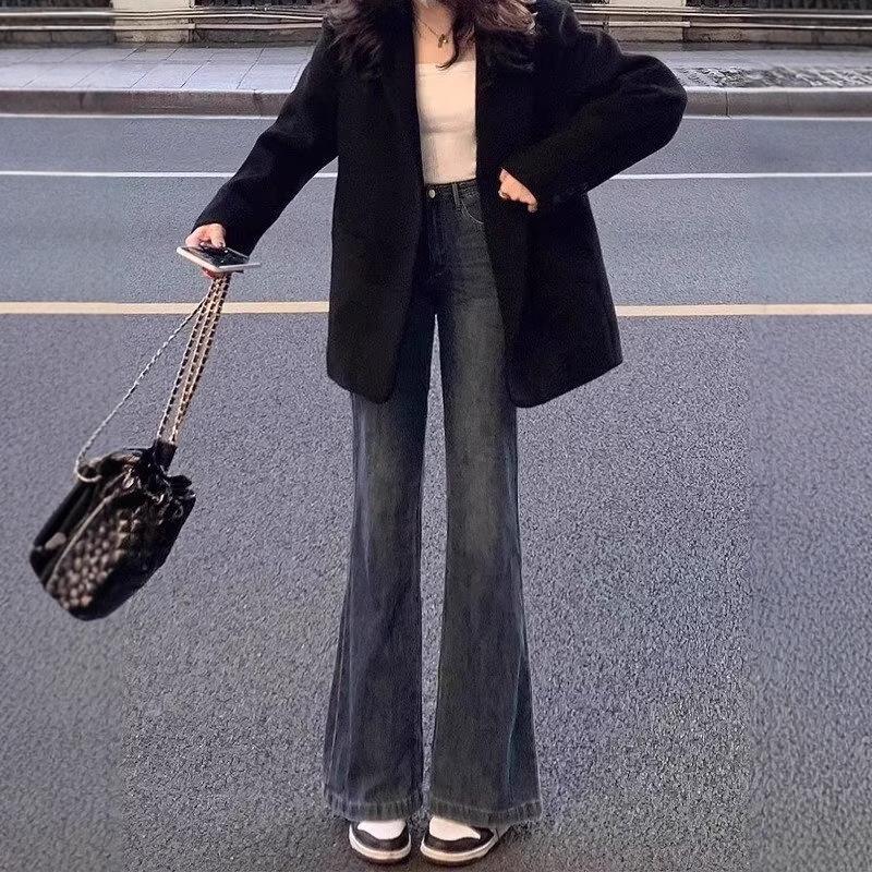 Women s High-Waist Blue-Gray Flared Jeans - Plus Size Slimming Spring/Autumn 2024 4XL синий
Women s High-Waist Blue-Gray Flared Jeans - Plus Size Slimming Spring/Autumn 2024 4XL синий