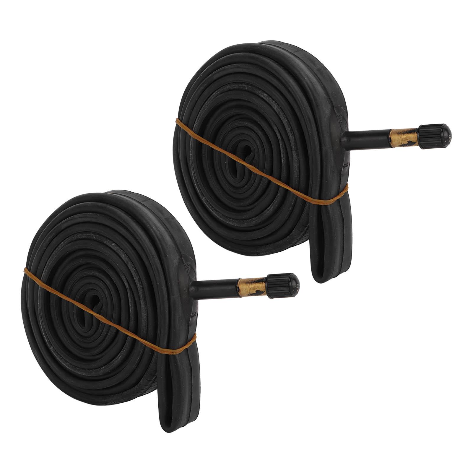 2Pcs Bike Inner Tube 700x23C Butyl Rubber with 48mm America Valve for Road MTB Bike Repalcement
2Pcs Bike Inner Tube 700x23C Butyl Rubber with 48mm America Valve for Road MTB Bike Repalcement
