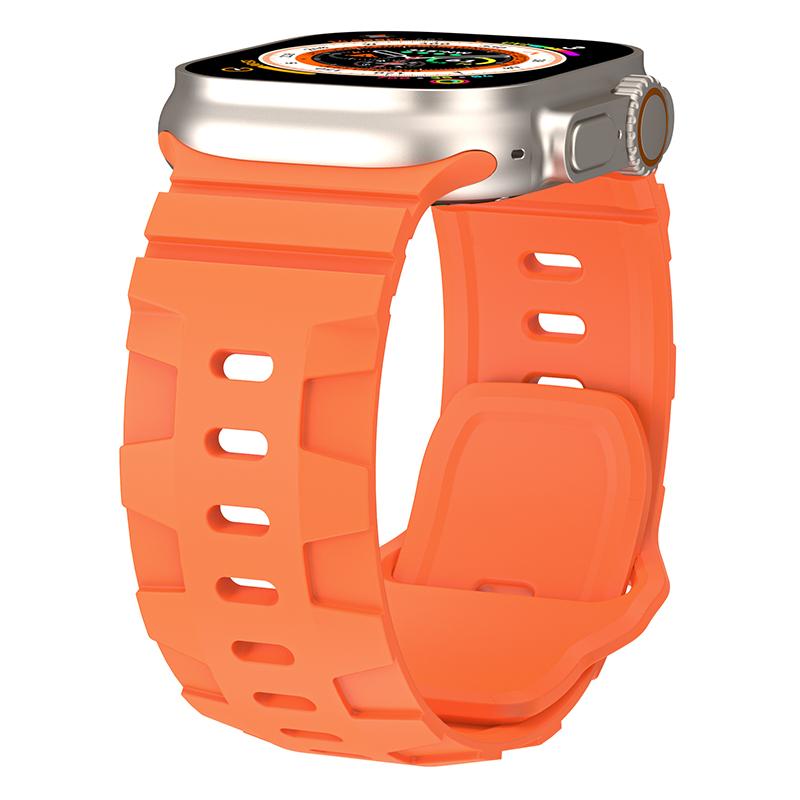 YINGSHEHUI For Apple Watch 10 46mm/Ultra 2/Ultra 49mm/9 8 7 45mm/SE (2023) SE (2022) SE 6 5 4 44mm/3 2 1 42mm Silicone Watch Band Dark Blue
YINGSHEHUI For Apple Watch 10 46mm/Ultra 2/Ultra 49mm/9 8 7 45mm/SE (2023) SE (2022) SE 6 5 4 44mm/3 2 1 42mm Silicone Watch Band Dark Blue