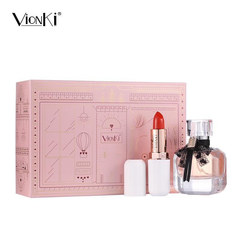 Perfume Pink Journey Lipstick Fruity Fragrance Light Fragrance Lasting Lipstick Set 50ml
Perfume Pink Journey Lipstick Fruity Fragrance Light Fragrance Lasting Lipstick Set 50ml