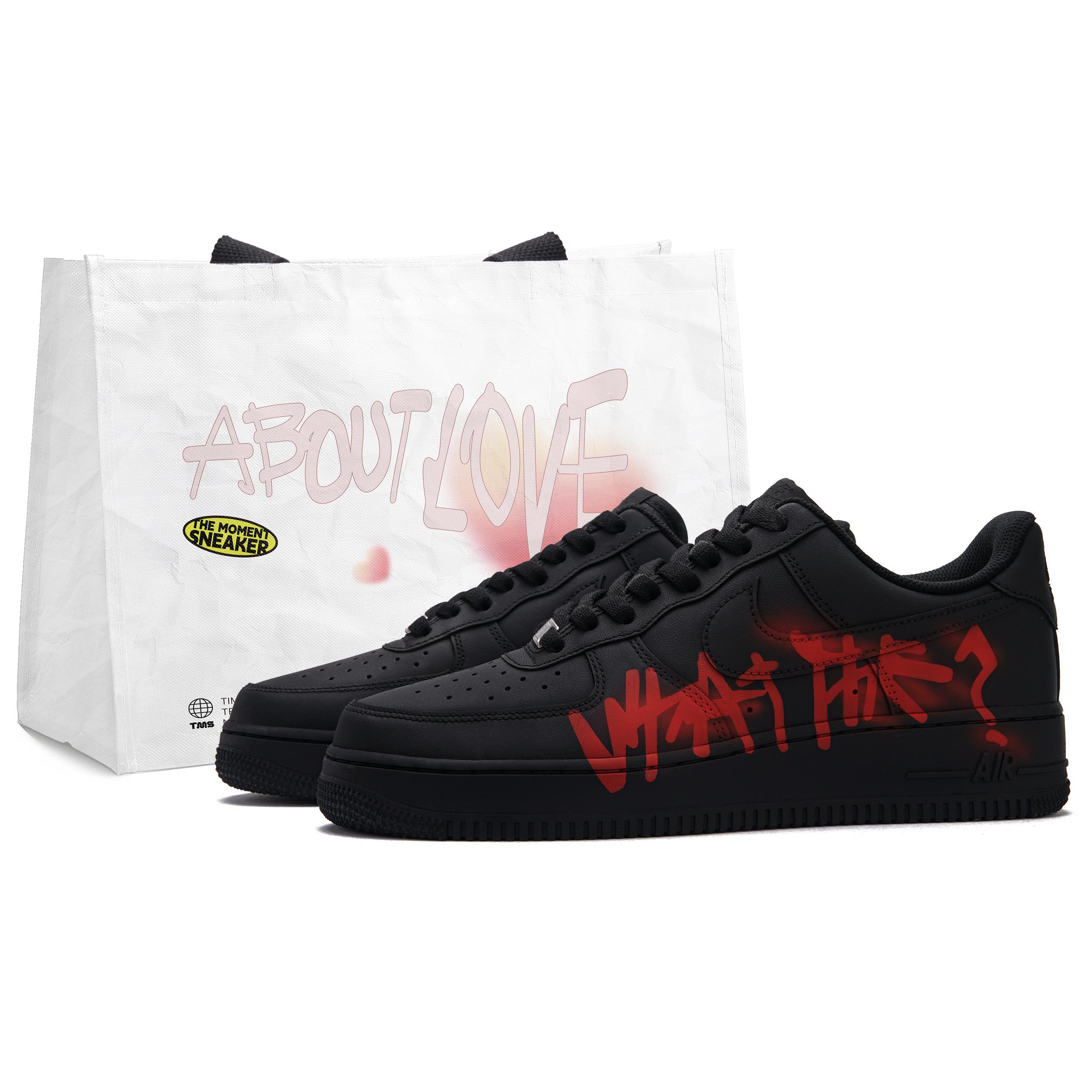 Nike Air Force 1 Low top Skateboard Shoes Unisex Black Red CW2288-001(Team645-) 36.5
Nike Air Force 1 Low top Skateboard Shoes Unisex Black Red CW2288-001(Team645-) 36.5