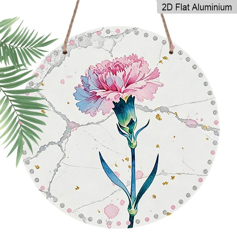 2D Flat Retro Aluminum Wall Stickers in Various Sizes, Featuring Watercolor Carnations and A Marble-patterned Background, Perfect for Home Decoration 7.87×7.87inch
2D Flat Retro Aluminum Wall Stickers in Various Sizes, Featuring Watercolor Carnations and A Marble-patterned Background, Perfect for Home Decoration 7.87×7.87inch
