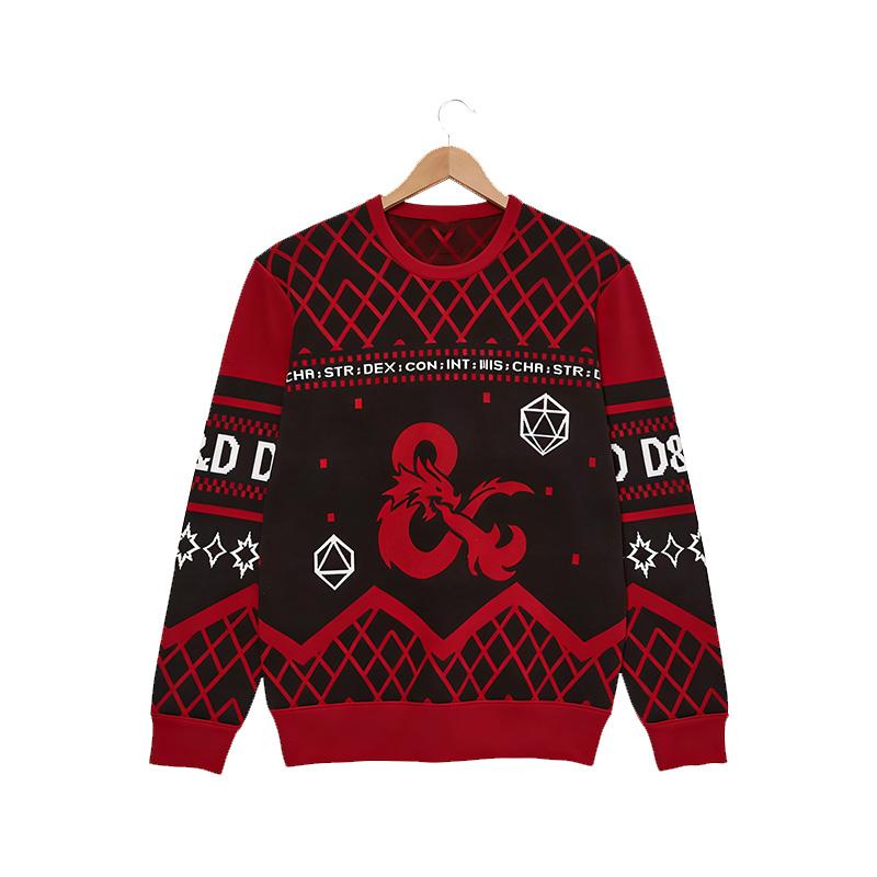 Dungeons & Dragons Holiday Crewneck Sweatshirt DND Retro Gothic for Autumn/Winter Long Sleeve Cartoon Print Versatile Streetwear XXXL
Dungeons & Dragons Holiday Crewneck Sweatshirt DND Retro Gothic for Autumn/Winter Long Sleeve Cartoon Print Versatile Streetwear XXXL