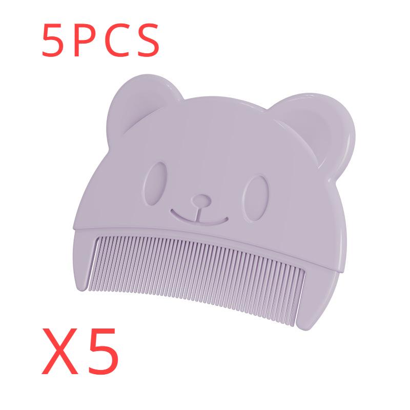 5pcs Bear Shape Baby Comb To Remove Fetal Dirt Comb Male and Female Baby Fetal Hair Shampoo Comb Newborn To Remove Fetal Tinea
5pcs Bear Shape Baby Comb To Remove Fetal Dirt Comb Male and Female Baby Fetal Hair Shampoo Comb Newborn To Remove Fetal Tinea