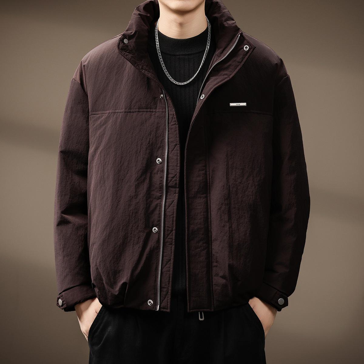 Men s Trendy Stand Collar Lightweight Down Jacket - 2025 Winter Arrival, Warm Casual Windproof Outerwear. M for 55-67.5 kg фіолетовий/малиновий колір
Men s Trendy Stand Collar Lightweight Down Jacket - 2025 Winter Arrival, Warm Casual Windproof Outerwear. M for 55-67.5 kg фіолетовий/малиновий колір