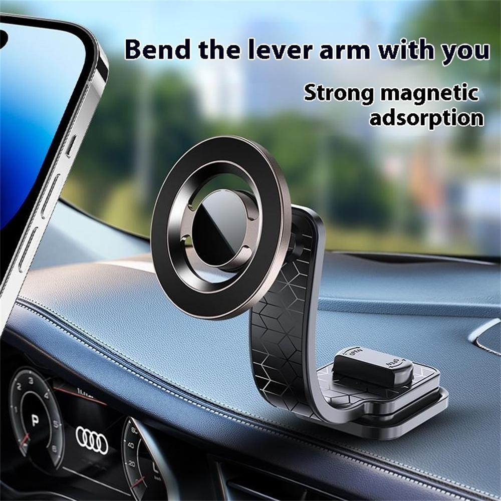 CH20 Magnetic Car Dashboard Phone Holder with 360 Degree Rotatable Base Flexible Bending Arm Cellphone Bracket
CH20 Magnetic Car Dashboard Phone Holder with 360 Degree Rotatable Base Flexible Bending Arm Cellphone Bracket