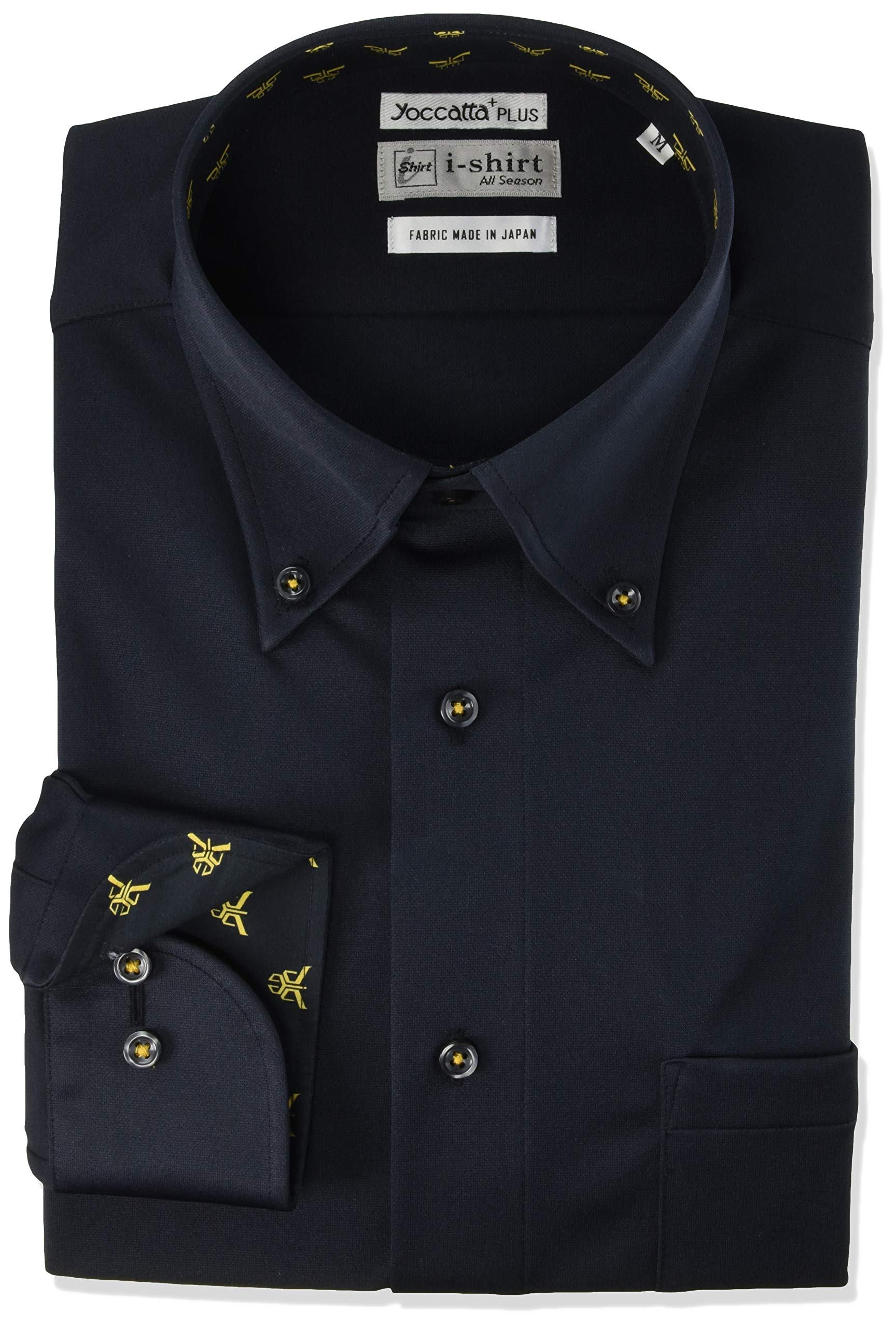 Yokatta i-Shirt Kamen Rider Kuuga Men s Long Sleeve Dress Shirt, No Iron, Stretch, Quick Drying, Slim Fit, Black with Gold Embroidery, Size M
Yokatta i-Shirt Kamen Rider Kuuga Men s Long Sleeve Dress Shirt, No Iron, Stretch, Quick Drying, Slim Fit, Black with Gold Embroidery, Size M