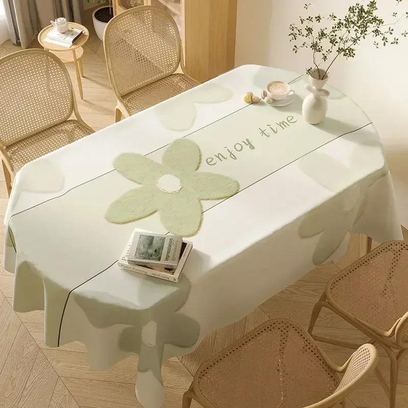 Light Color Tablecloth Washable Waterproof Oil Resistant Table Cloth Fabric Household rectangle Oval Dining Table Universal (as the picture,90x140cm)
Light Color Tablecloth Washable Waterproof Oil Resistant Table Cloth Fabric Household rectangle Oval Dining Table Universal (as the picture,90x140cm)