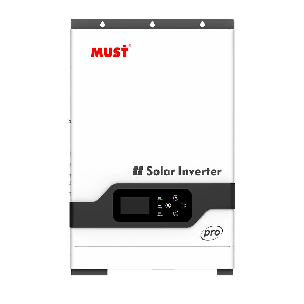 ДОЛЖЕН PH1800 Pro 3000 Вт 24 В гибридный солнечный инвертор MPPT 80A Max PV 450V без работы от батареи в автономной солнечной системе
ДОЛЖЕН PH1800 Pro 3000 Вт 24 В гибридный солнечный инвертор MPPT 80A Max PV 450V без работы от батареи в автономной солнечной системе