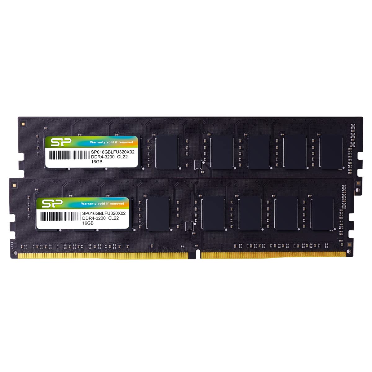 Silicon Power Desktop PC Memory DDR4 3200 16GB x 2 288Pin CL22 SP032GBLFU320X22 PC4-25600 (32GB) 1.2V
Silicon Power Desktop PC Memory DDR4 3200 16GB x 2 288Pin CL22 SP032GBLFU320X22 PC4-25600 (32GB) 1.2V