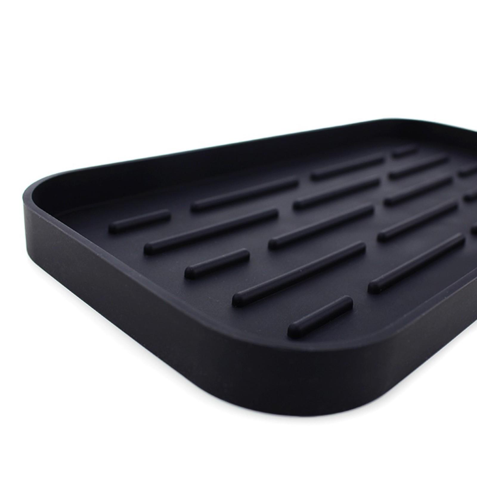 Подходит для кухни, ванной комнаты, раковины, силиконового дренажного квадратного утолщенного подноса, легко моется One Size чёрный
Подходит для кухни, ванной комнаты, раковины, силиконового дренажного квадратного утолщенного подноса, легко моется One Size чёрный