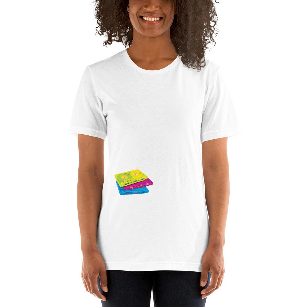 E2K Neon cassette tapes Unisex T-Shirt vintage cassetttes boombox music audio L
E2K Neon cassette tapes Unisex T-Shirt vintage cassetttes boombox music audio L