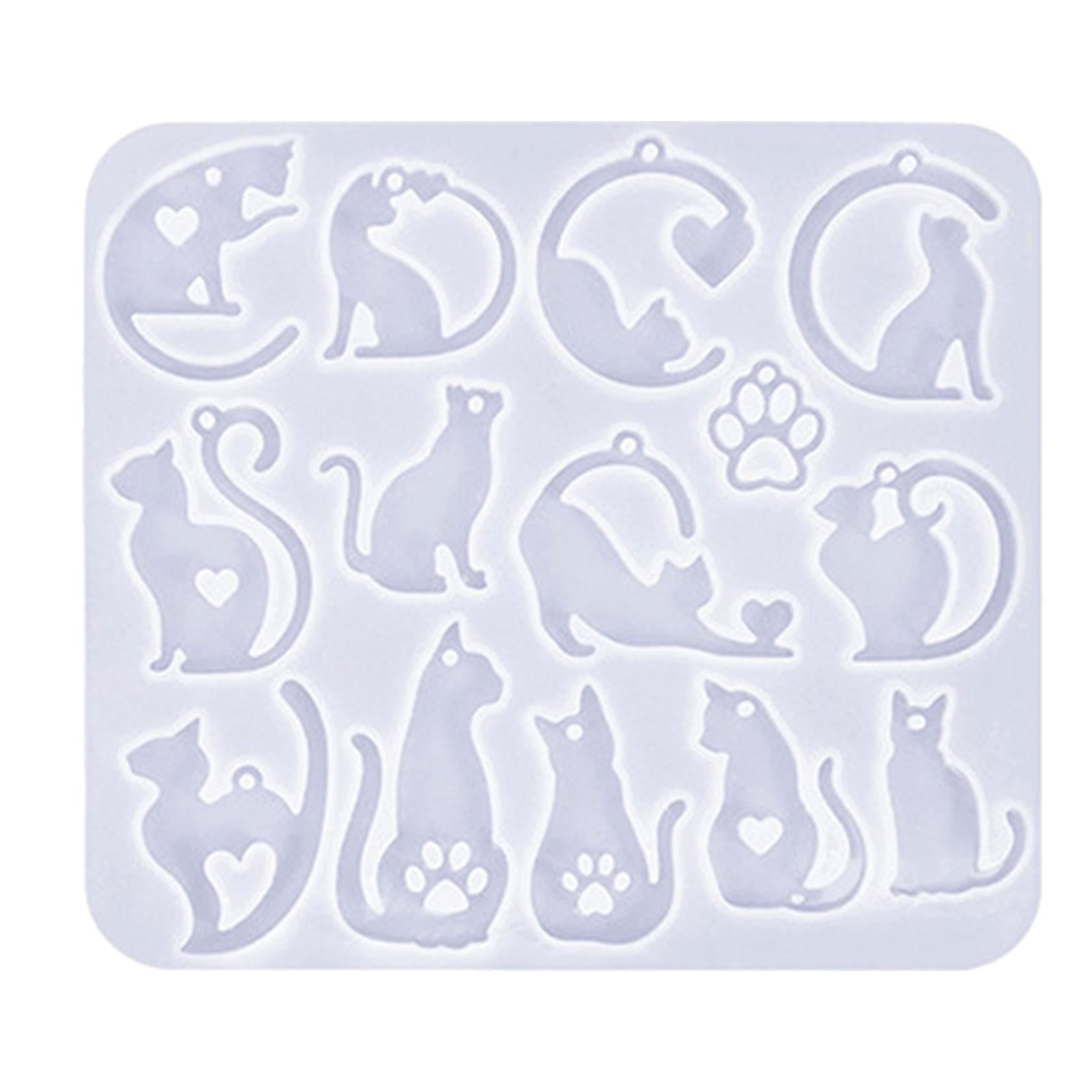 Формы из эпоксидной смолы ручной работы Серьги-кошки Силиконовые формы Формы для животных Формы для подвесок с отверстием Формы для изготовления ювелирных изделий 3
Формы из эпоксидной смолы ручной работы Серьги-кошки Силиконовые формы Формы для животных Формы для подвесок с отверстием Формы для изготовления ювелирных изделий 3