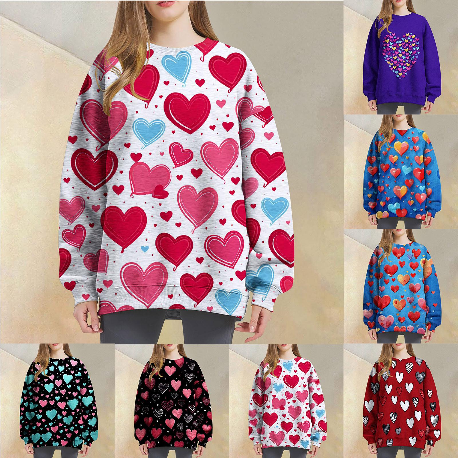 Женский модный плюшевый пуловер с круглым вырезом и длинными рукавами с принтом Love XXXL горячий розовый
Женский модный плюшевый пуловер с круглым вырезом и длинными рукавами с принтом Love XXXL горячий розовый