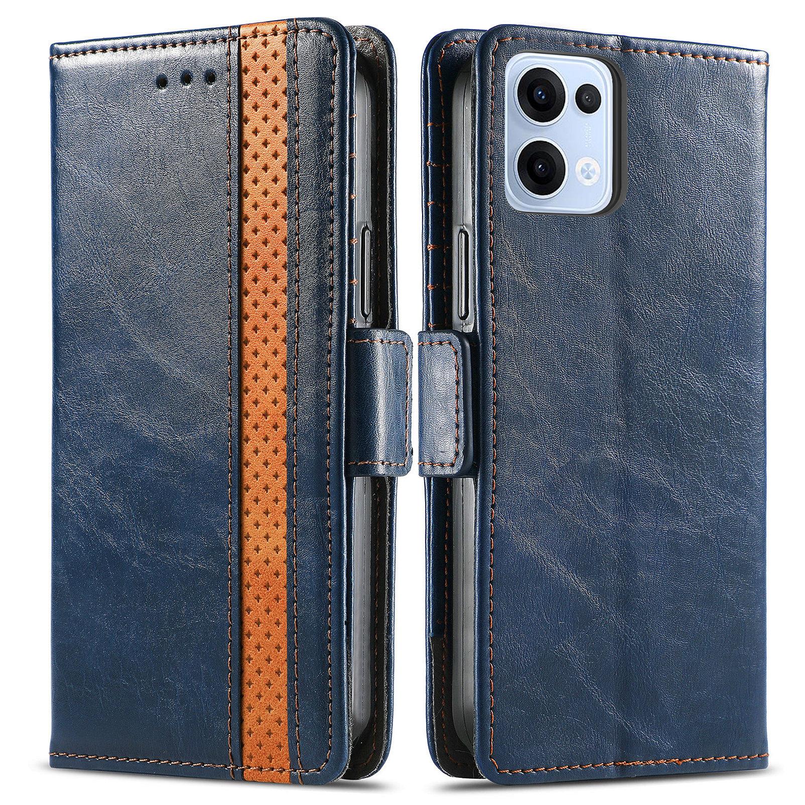 For Oppo Reno13 5G (Global) Phone Cases CASENEO PU Leather Cover Stand with RFID Blocking Wallet Dark Blue
For Oppo Reno13 5G (Global) Phone Cases CASENEO PU Leather Cover Stand with RFID Blocking Wallet Dark Blue