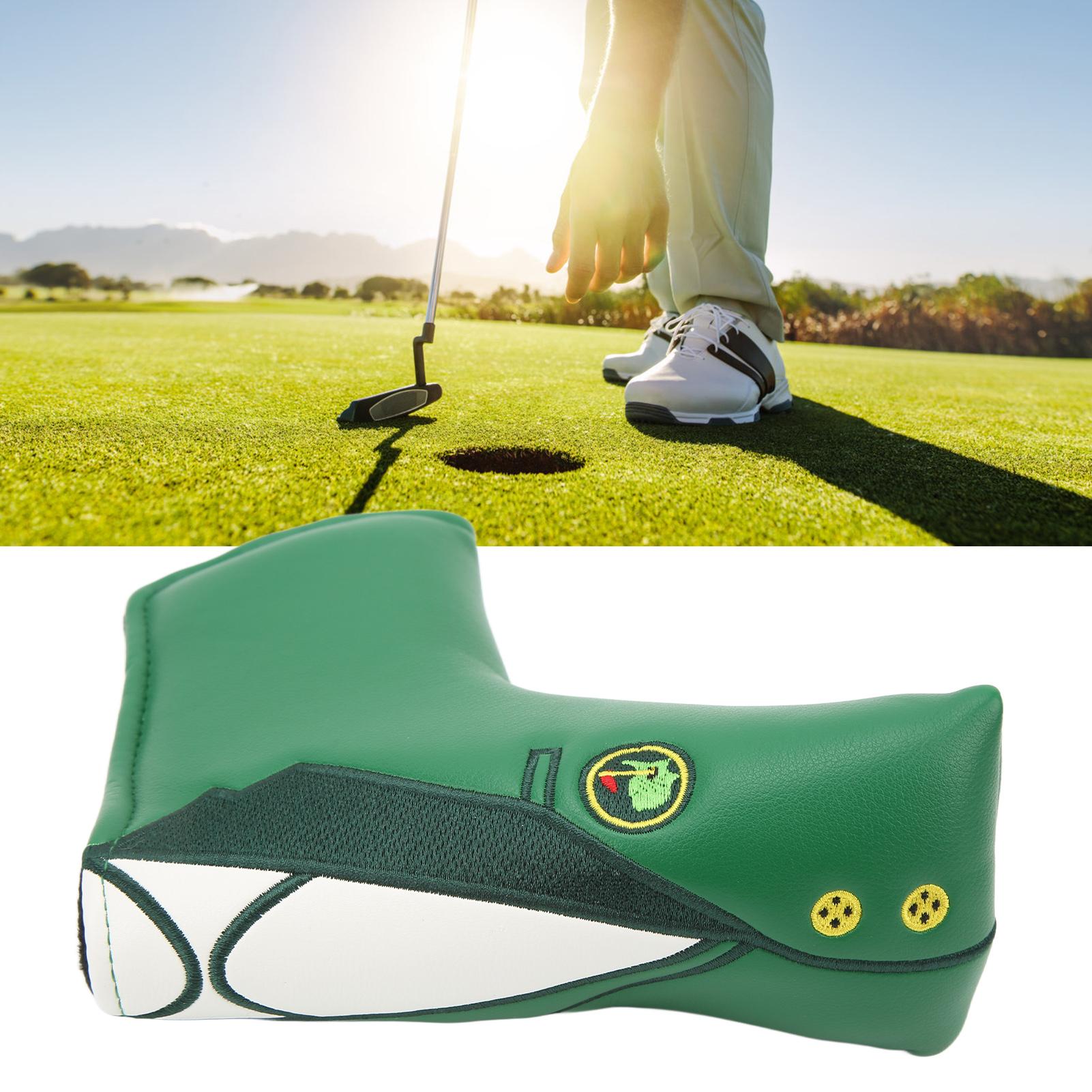 Golf Putter Headcover L Shaped Waterproof PU Golf Putter Head Cover Ideal Gift for Golfer Green
Golf Putter Headcover L Shaped Waterproof PU Golf Putter Head Cover Ideal Gift for Golfer Green