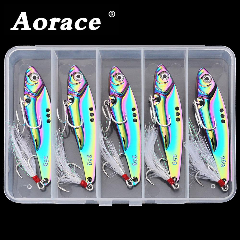 5pcs Metal Vib Blade Lure 7-25G Sinking Spinner Vibration Baits Vibe Swimbait for Bass Pike Fishing Pesca Lures Kit as picture
5pcs Metal Vib Blade Lure 7-25G Sinking Spinner Vibration Baits Vibe Swimbait for Bass Pike Fishing Pesca Lures Kit as picture