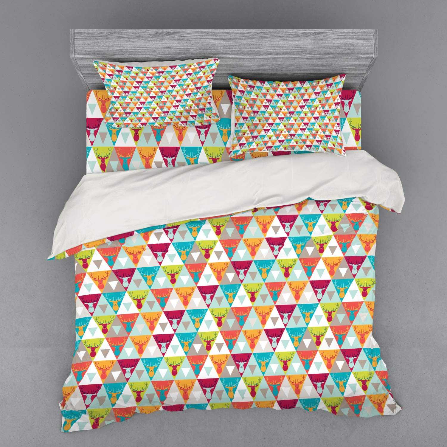 Colorful Tile Duvet Cover For Kids Teens Adults Lightweight Down Quilt Covers Bedroom Decor 2 Pillowcases 1 Duvet Cover No Quilt EU Single(135*200cm)3pcs
Colorful Tile Duvet Cover For Kids Teens Adults Lightweight Down Quilt Covers Bedroom Decor 2 Pillowcases 1 Duvet Cover No Quilt EU Single(135*200cm)3pcs