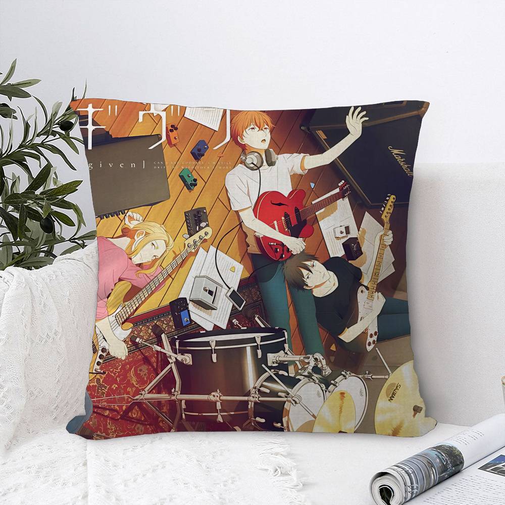 Given Manga Vai Receber Anime Personalized Pillow Dust Cover Bedroom Kids Party Decoration Pillowcase Birthday Children Gift 30cmx30cm
Given Manga Vai Receber Anime Personalized Pillow Dust Cover Bedroom Kids Party Decoration Pillowcase Birthday Children Gift 30cmx30cm
