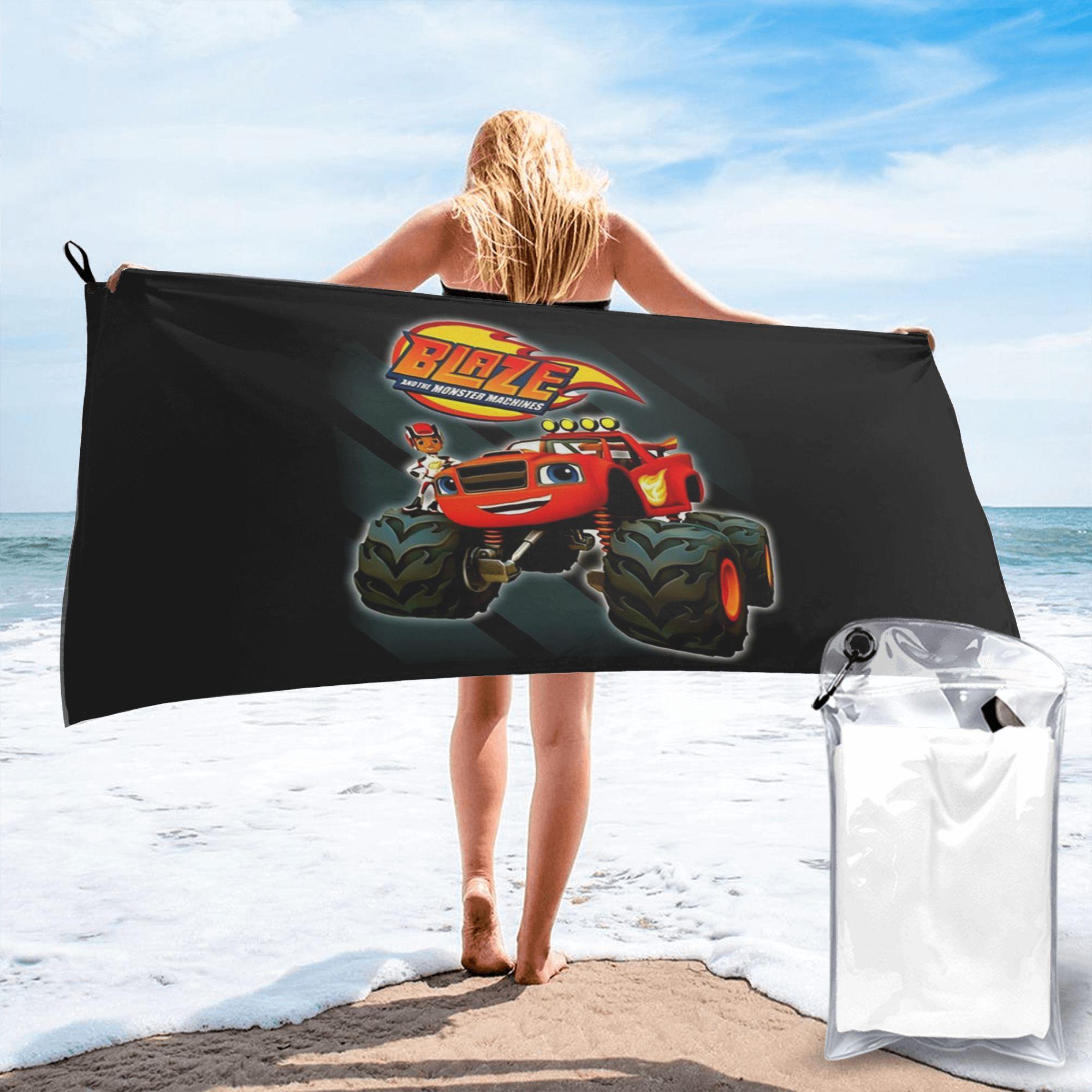 Blaze And The Monster Machines Beach Towel Soft Microfiber Quick Dry Absorbent Quick Towels For Pool W30*H60(CM)
Blaze And The Monster Machines Beach Towel Soft Microfiber Quick Dry Absorbent Quick Towels For Pool W30*H60(CM)