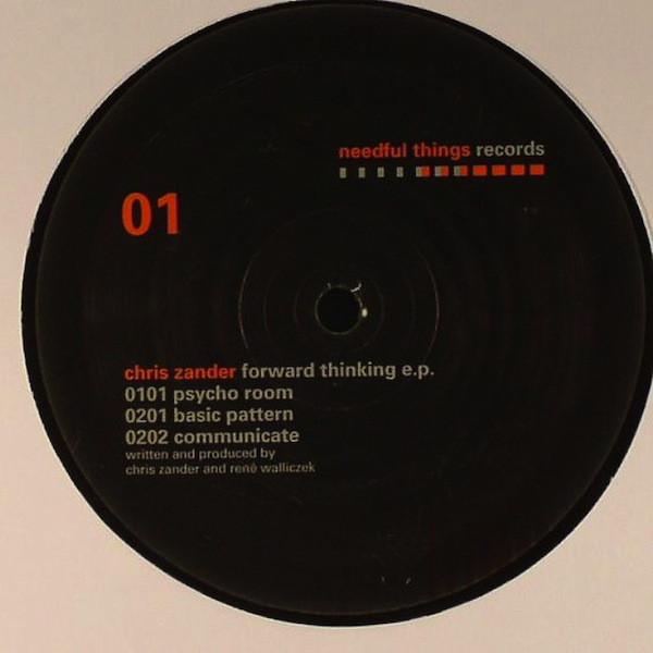 12inch Record CHRIS ZANDER - Forward Thinking E.P. NTR01 Needful Things 2002 Germany Dance & Electronica Used
12inch Record CHRIS ZANDER - Forward Thinking E.P. NTR01 Needful Things 2002 Germany Dance & Electronica Used