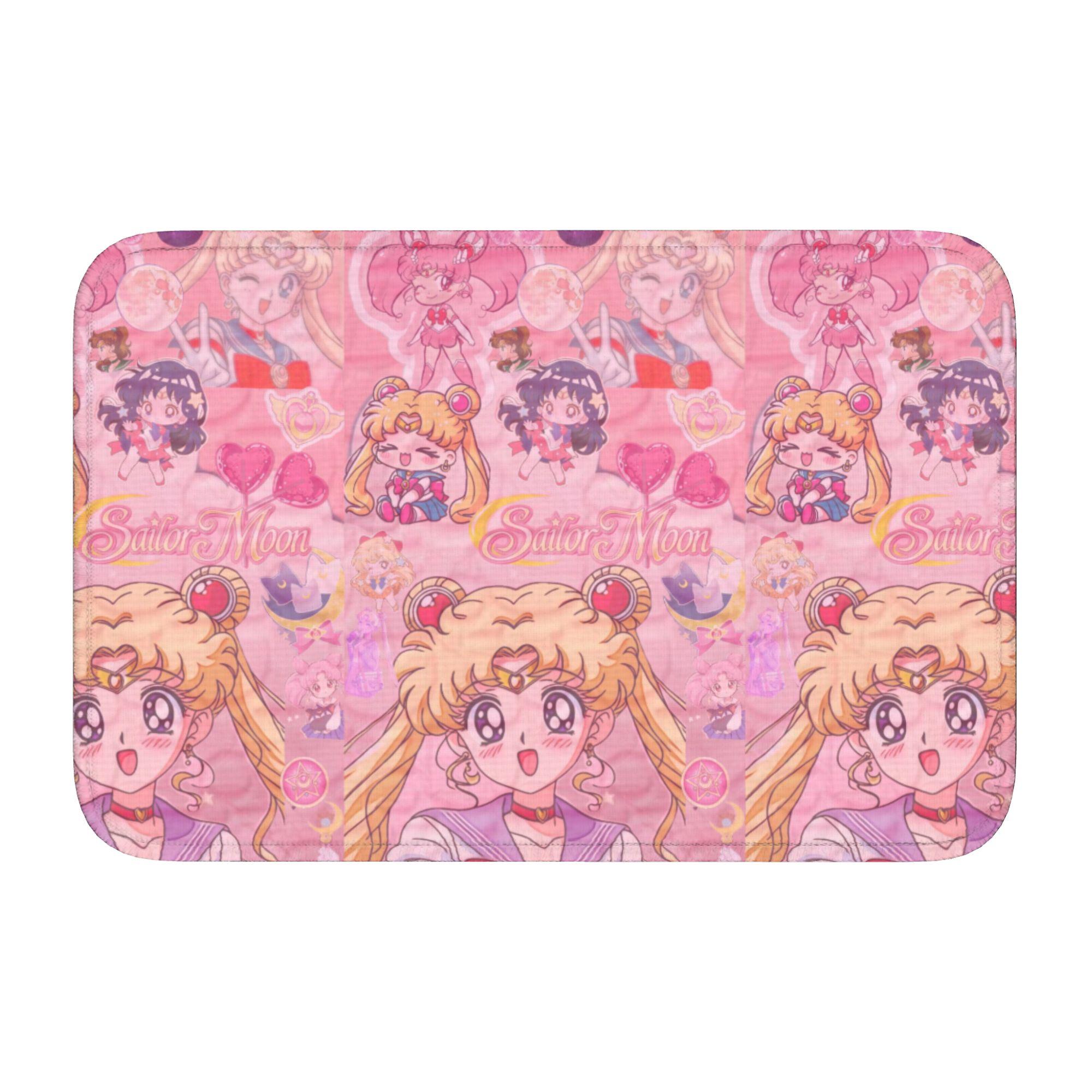 Sailors Moons Cute Cartoon Doormat Anti-Slip Bath Kitchen Welcome Mat Living Room Door Floor Entrance Carpet Rug Footpad 60cm x 90cm
Sailors Moons Cute Cartoon Doormat Anti-Slip Bath Kitchen Welcome Mat Living Room Door Floor Entrance Carpet Rug Footpad 60cm x 90cm