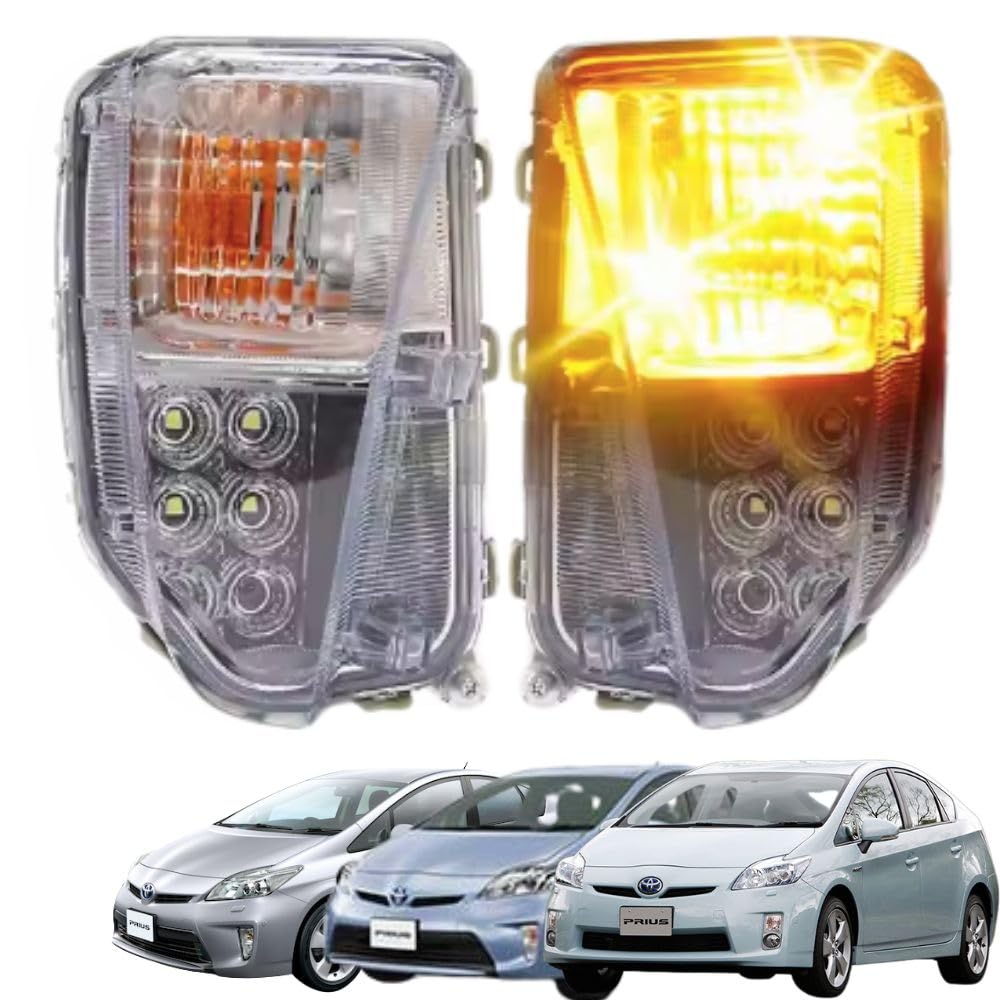 Toyota Prius ZVW 30 серия поздняя модель светодиодный указатель поворота дневной ходовой свет левый и правый комплект универсальный спецификация США one+lifestyle
Toyota Prius ZVW 30 серия поздняя модель светодиодный указатель поворота дневной ходовой свет левый и правый комплект универсальный спецификация США one+lifestyle