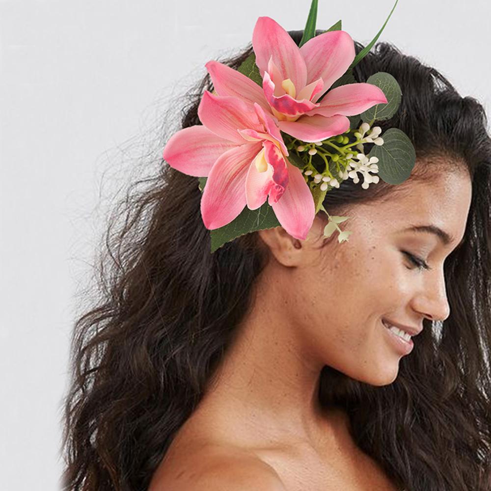 Elegant Floral Orchid Hair Clip for Women Korean Sweet Side Bangs Girls Hairclips Seaside Vacation Hairpin Hair Accessories
Elegant Floral Orchid Hair Clip for Women Korean Sweet Side Bangs Girls Hairclips Seaside Vacation Hairpin Hair Accessories