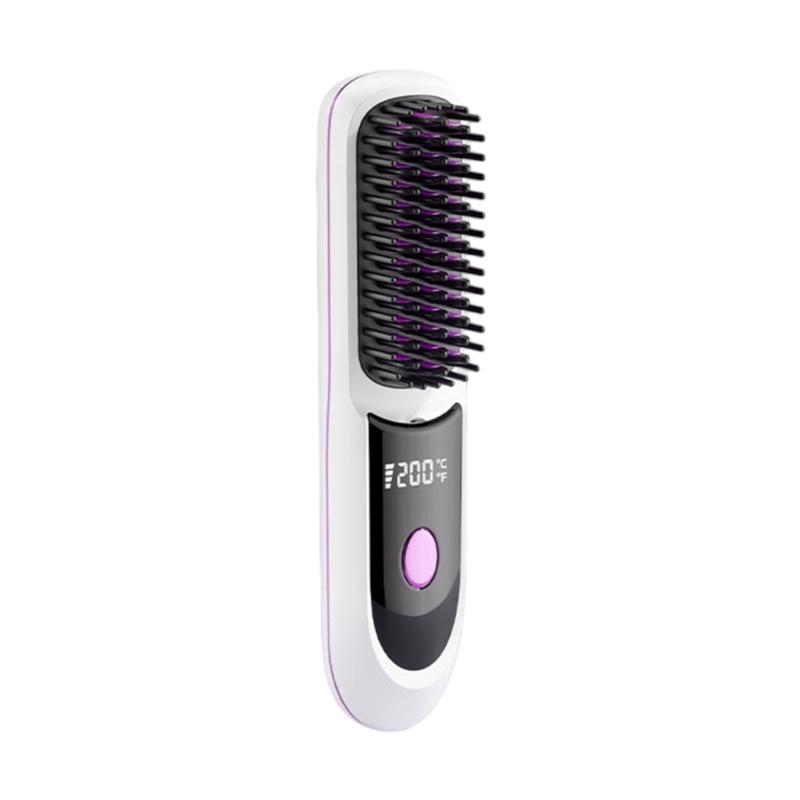 Battery Operated Straightener Hair Brush Featuring Changeable Warmth And Quick Heating For Salon Style Results Everywhere белый
Battery Operated Straightener Hair Brush Featuring Changeable Warmth And Quick Heating For Salon Style Results Everywhere белый