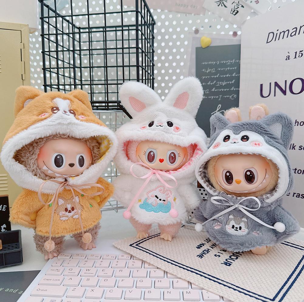 For 17cm Labubu Doll Clothes Fashion Clothes Cloak Doll Clothes Color Match Shawl Dolls Accessories Cute Decoration Little Clothes 01#
For 17cm Labubu Doll Clothes Fashion Clothes Cloak Doll Clothes Color Match Shawl Dolls Accessories Cute Decoration Little Clothes 01#