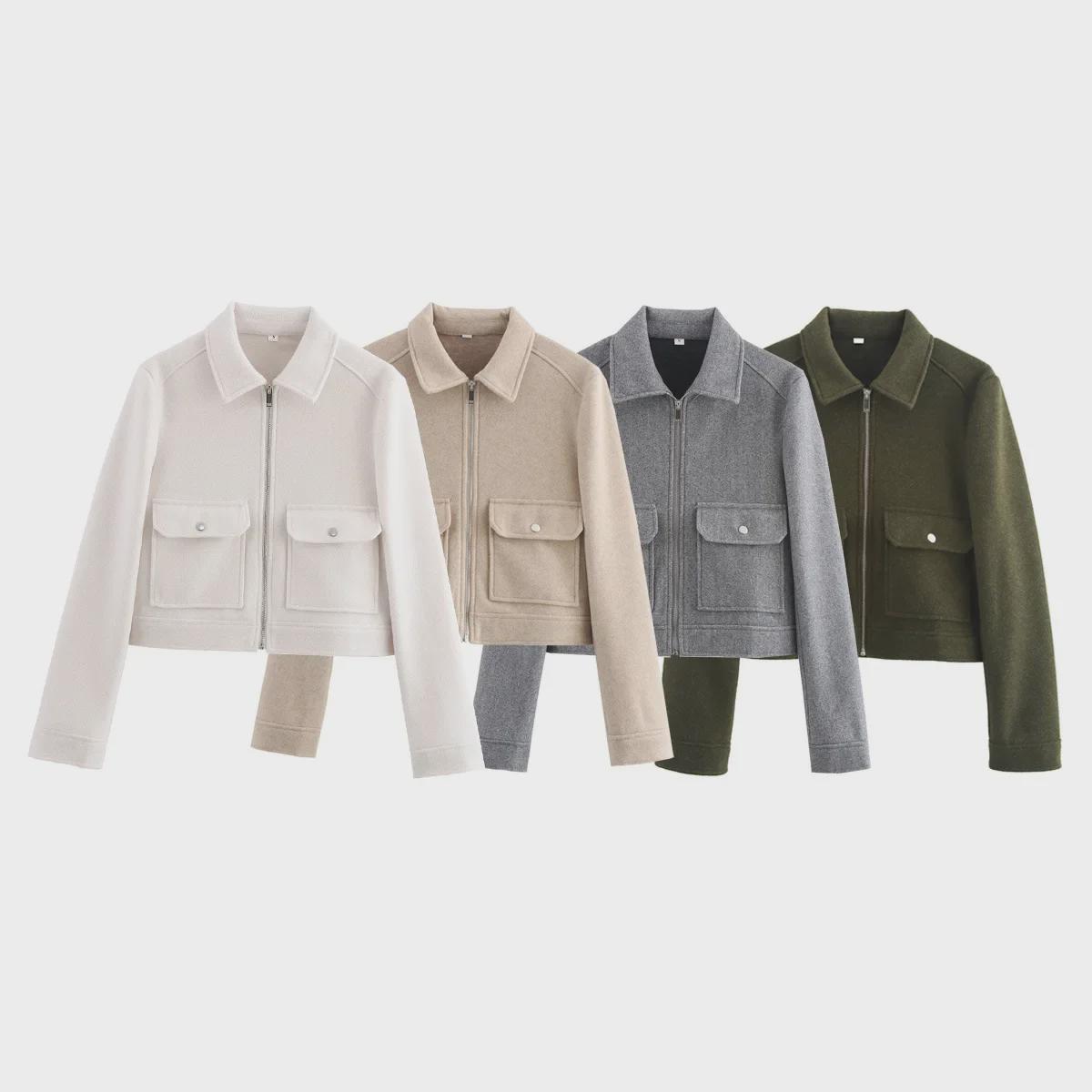 2024 Autumn/Winter Women s Multicolor Fashion Tweed Jacket with Turn-Down Collar and Large Pockets Small
2024 Autumn/Winter Women s Multicolor Fashion Tweed Jacket with Turn-Down Collar and Large Pockets Small