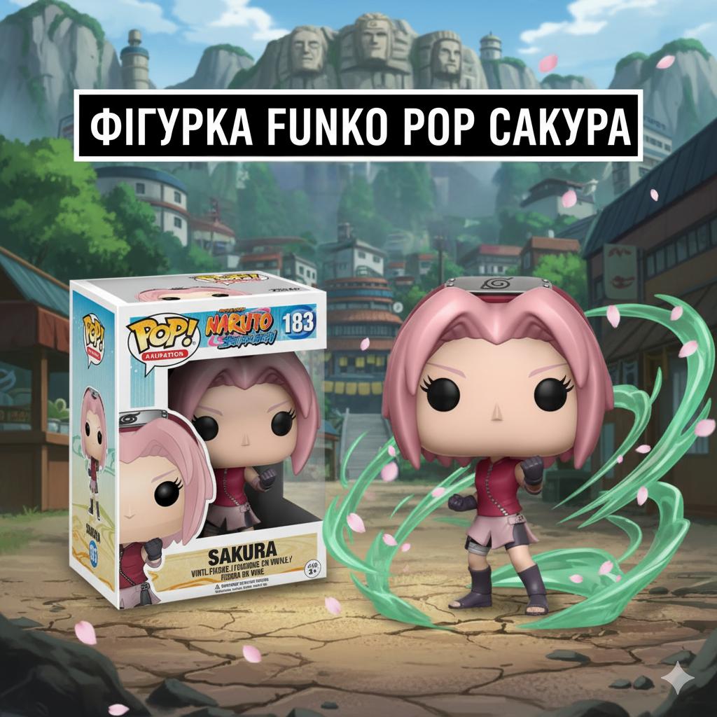 Фігурка Сакура Наруто Ураганні хроніки Sakura Naruto Shippuden Funko Pop фанко поп № 183 9 рожевий
Фігурка Сакура Наруто Ураганні хроніки Sakura Naruto Shippuden Funko Pop фанко поп № 183 9 рожевий