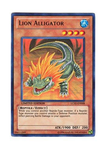 English Version Lion Alligator Limited Edition Yu-Gi-Oh LC02-EN008 (Ultra Rare)
English Version Lion Alligator Limited Edition Yu-Gi-Oh LC02-EN008 (Ultra Rare)