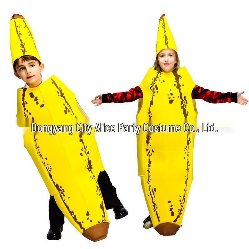 Adult & Kids Halloween Banana Cosplay Costume: Parent-Child Outfit for Performance & Carnival Fun. One Size
Adult & Kids Halloween Banana Cosplay Costume: Parent-Child Outfit for Performance & Carnival Fun. One Size