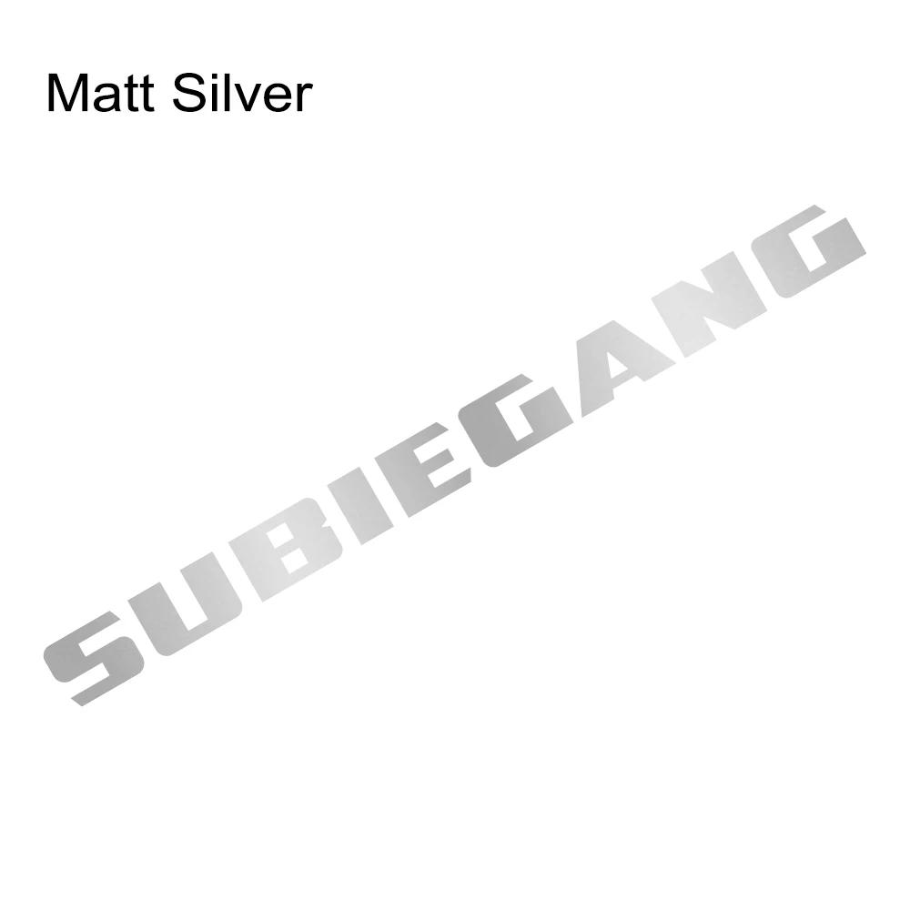 SUBIE GANG JDM Car Windshield Body Sticker For Subaru BRZ Impreza Crosstrek Forester WRX STI Vinyl Decal Car Decor Accessories 100x7.8cm&1Pc
SUBIE GANG JDM Car Windshield Body Sticker For Subaru BRZ Impreza Crosstrek Forester WRX STI Vinyl Decal Car Decor Accessories 100x7.8cm&1Pc