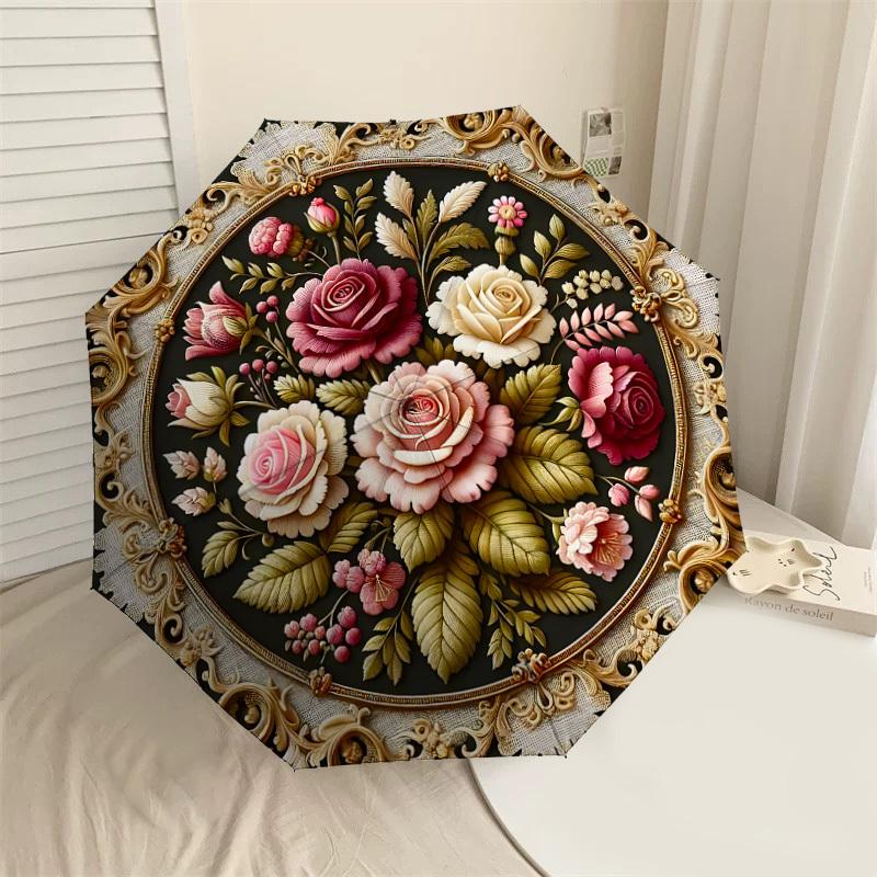 1PC Floral Pattern Umbrella-8-Rib Reinforced, Automatic Open, Lightweight & Durable, Cute Fashion Accessory for Outdoor-W9231
1PC Floral Pattern Umbrella-8-Rib Reinforced, Automatic Open, Lightweight & Durable, Cute Fashion Accessory for Outdoor-W9231