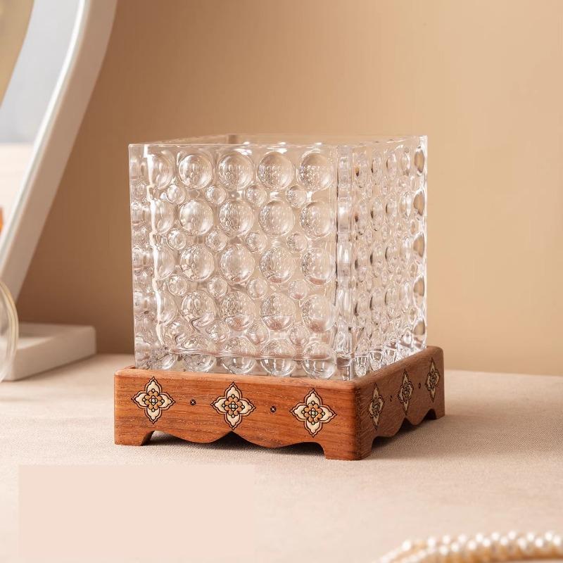 BEPAN Solid Wood Makeup Brush Holder Desktop Cosmetic Storage Box Large Capacity Pen Holder Comb Organizer for Vanity Desk Decor
BEPAN Solid Wood Makeup Brush Holder Desktop Cosmetic Storage Box Large Capacity Pen Holder Comb Organizer for Vanity Desk Decor