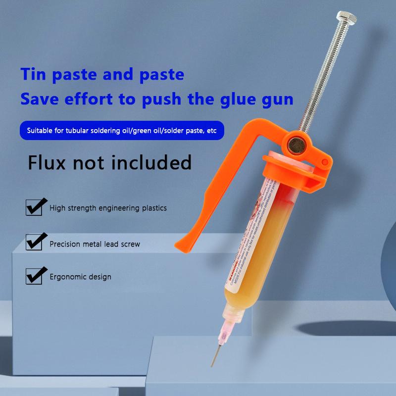 Suitable For Syringe Welding Oil Solder Paste Uv Mask Oil Glue 5Cc~10Cc Rosin Flux Barrel Extruder Manual Labor-Saving Glue Gun
Suitable For Syringe Welding Oil Solder Paste Uv Mask Oil Glue 5Cc~10Cc Rosin Flux Barrel Extruder Manual Labor-Saving Glue Gun