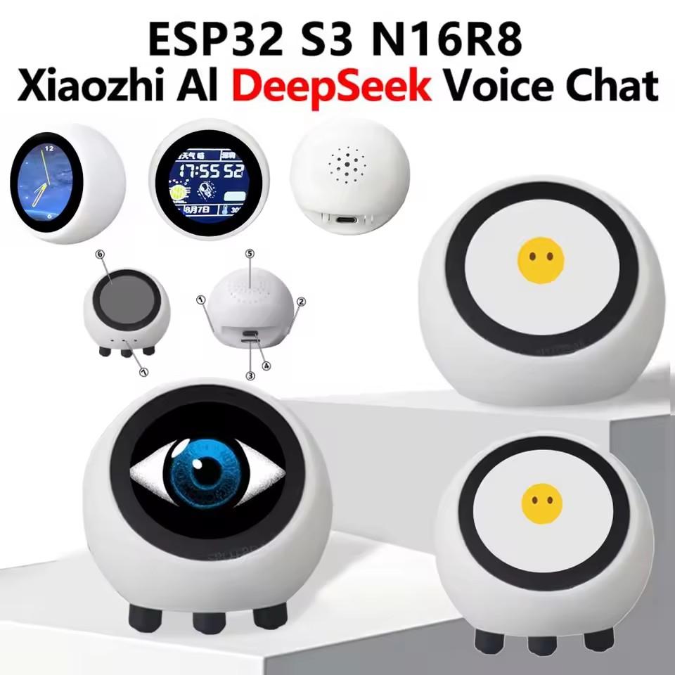 ESP32-S3-1.28inch-AI DeepSeek XiaoZhi AI Голосовий Чат Робот 1.28 Дюймовий РК-дисплей N16R8 Плата Розробки Годинник Астронавта Настільна Прикраса Smart Assistant білий
ESP32-S3-1.28inch-AI DeepSeek XiaoZhi AI Голосовий Чат Робот 1.28 Дюймовий РК-дисплей N16R8 Плата Розробки Годинник Астронавта Настільна Прикраса Smart Assistant білий