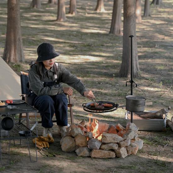 Yousheng Outdoor Swivel Campfire Grill Rack с крючком для подвешивания, прочная, простая в сборке, регулируемая, многофункциональная, для кемпинга, приготовления пищи, решетка для гриля Sets
Yousheng Outdoor Swivel Campfire Grill Rack с крючком для подвешивания, прочная, простая в сборке, регулируемая, многофункциональная, для кемпинга, приготовления пищи, решетка для гриля Sets