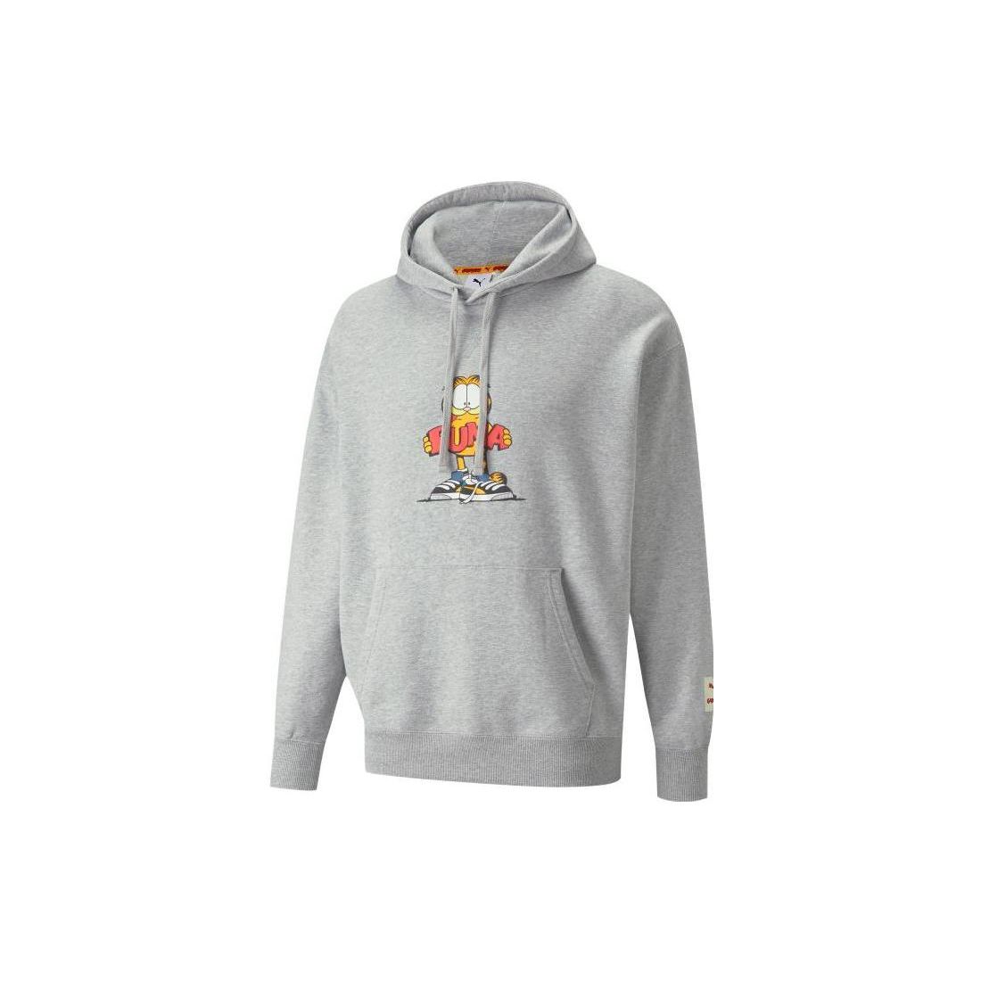 Puma Garfield Cartoon Print Толстовка Мужская Топы Серый 534435-04 S 
Puma Garfield Cartoon Print Толстовка Мужская Топы Серый 534435-04 S