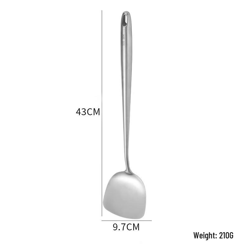 304 Stainless Steel Long Handle Stir-fry Spatula
304 Stainless Steel Long Handle Stir-fry Spatula