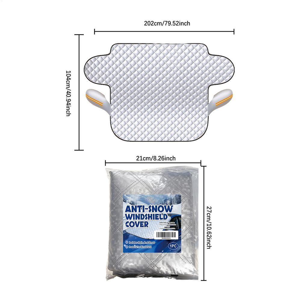 202x104cm Windshield Cover For Ice And Snow Waterproof Windproof Foldable Protector Universal Auto Accessories Car Snow Cover
202x104cm Windshield Cover For Ice And Snow Waterproof Windproof Foldable Protector Universal Auto Accessories Car Snow Cover