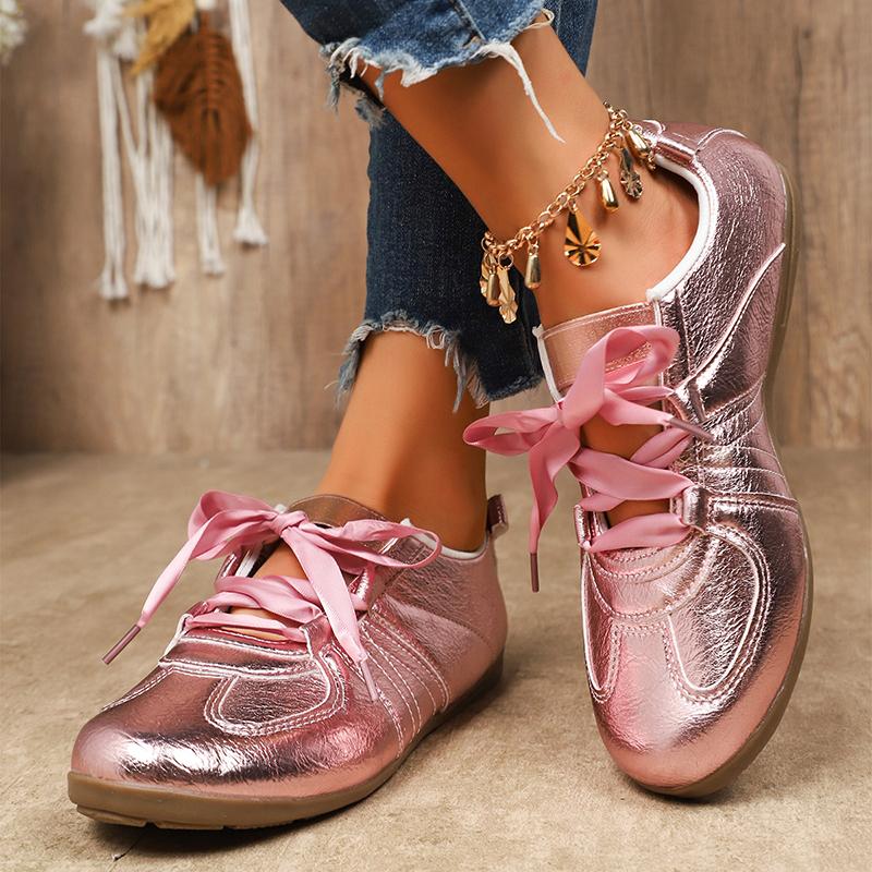 Fashion Fashion Gold Silver Women s Flat Sneakers Lightweight Soft Sole Casual Shoes Woman Comfortable Non Slip Flat Shoes Plus Size 43 43 розовый
Fashion Fashion Gold Silver Women s Flat Sneakers Lightweight Soft Sole Casual Shoes Woman Comfortable Non Slip Flat Shoes Plus Size 43 43 розовый