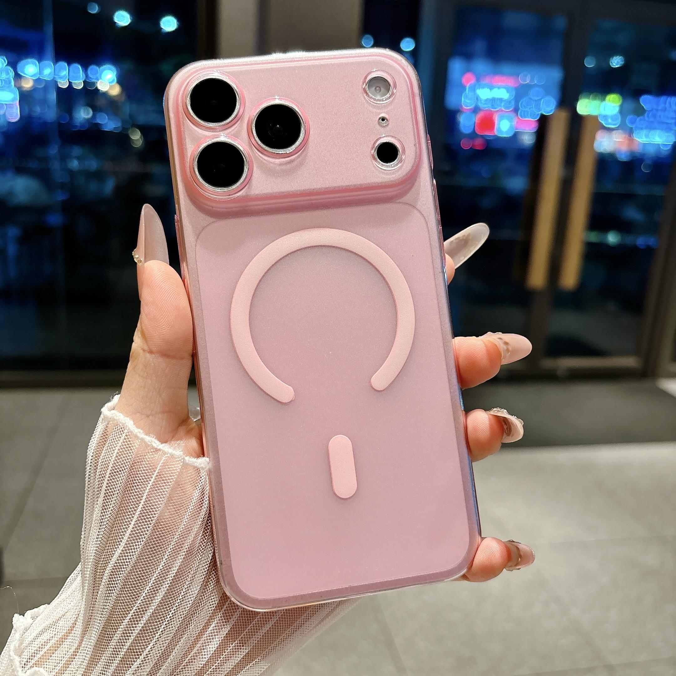 Slim Magnetic Phone Case For MagSafe iPhone 17 Air 16 Plus 15 14 13 12 Pro Max Shockproof Matte Transparent Cover Anti Fingerprint Protection Shell iPhone 12 Pro Max рожевий
Slim Magnetic Phone Case For MagSafe iPhone 17 Air 16 Plus 15 14 13 12 Pro Max Shockproof Matte Transparent Cover Anti Fingerprint Protection Shell iPhone 12 Pro Max рожевий