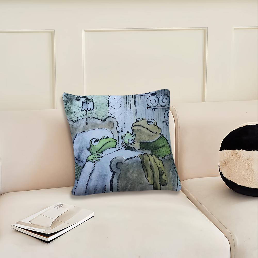 Cartoon Frog and Toad cushion cover Pillow Cover Decoration Room Home Sofa living Office Car Nordic Simplicity 12x12Inch
Cartoon Frog and Toad cushion cover Pillow Cover Decoration Room Home Sofa living Office Car Nordic Simplicity 12x12Inch