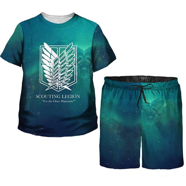 Літній Чоловічий Дитячий Одяг Комплекти Дитячий Мультяшний Спортивний Костюм Аніме Футболка + Чорні Шорти Хлопчики Дівчата Костюми Костюми Дитячий Одяг s
Літній Чоловічий Дитячий Одяг Комплекти Дитячий Мультяшний Спортивний Костюм Аніме Футболка + Чорні Шорти Хлопчики Дівчата Костюми Костюми Дитячий Одяг s