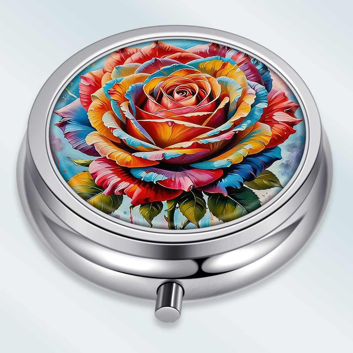 Portable Pill Box with 3 Compartments, Mini Metal Medicine Organizer Case, Cute Printed Pill Container for Vitamins, Pills, Jewelry, Travel, Daily Use разноцветный
Portable Pill Box with 3 Compartments, Mini Metal Medicine Organizer Case, Cute Printed Pill Container for Vitamins, Pills, Jewelry, Travel, Daily Use разноцветный
